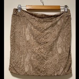 Brown Snake Paia Skirt